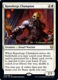 Runeforge Champion (26) [Prerelease Cards]