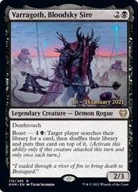 Varragoth, Bloodsky Sire (115) [Prerelease Cards]