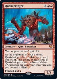 Quakebringer (145) [Prerelease Cards]