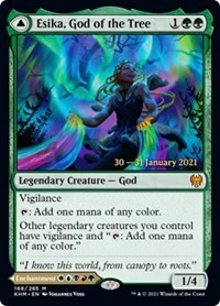 Esika, God of the Tree (168) [Prerelease Cards]