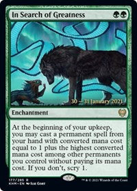 In Search of Greatness (177) [Prerelease Cards]