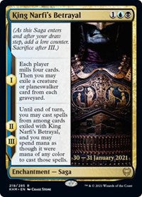 King Narfi's Betrayal (219) [Prerelease Cards]