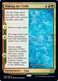Waking the Trolls (234) [Prerelease Cards]