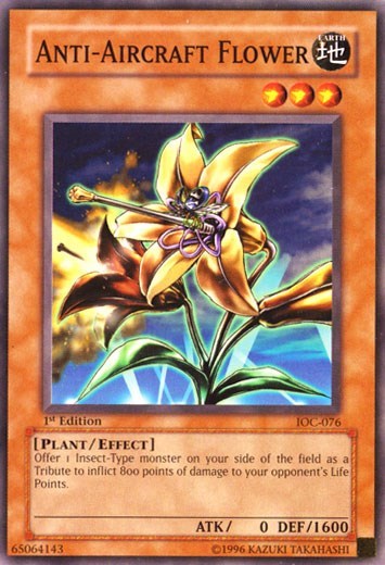 Anti-Aircraft Flower (IOC-076) [Invasion of Chaos]