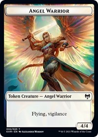 Angel Warrior Token (2) [Kaldheim]