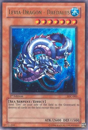 Levia-Dragon - Daedalus (IOC-083) - Invasion of Chaos 1st Edition