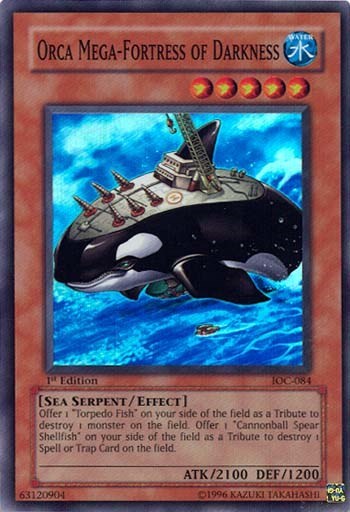 Orca Mega-Fortress of Darkness (IOC-084) [Invasion of Chaos]