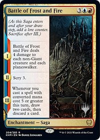 Battle of Frost and Fire (204) [Promo Pack: Kaldheim]
