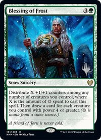 Blessing of Frost (161) [Promo Pack: Kaldheim]