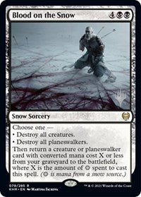 Blood on the Snow (79) [Promo Pack: Kaldheim]
