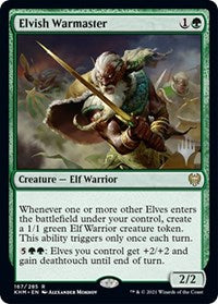 Elvish Warmaster (167) [Promo Pack: Kaldheim]