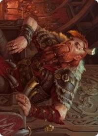 Arni Brokenbrow Art Card (30) [Art Series: Kaldheim]