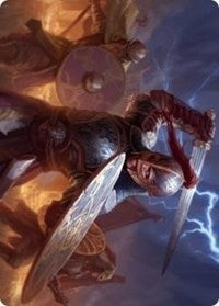 Beskir Shieldmate Art Card (1) [Art Series: Kaldheim]