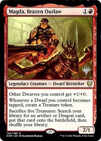 Magda, Brazen Outlaw (142) [Promo Pack: Kaldheim]