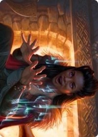 Birgi, God of Storytelling Art Card (31) [Art Series: Kaldheim]