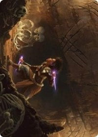 Dogged Pursuit Art Card (21) [Art Series: Kaldheim]