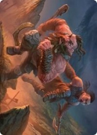 Dwarven Reinforcements Art Card (33) [Art Series: Kaldheim]