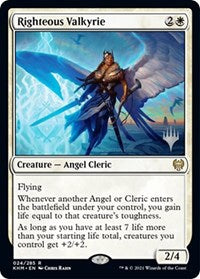 Righteous Valkyrie (24) [Promo Pack: Kaldheim]
