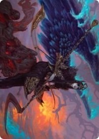 Eradicator Valkyrie Art Card (25) [Art Series: Kaldheim]