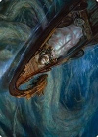 Funeral Longboat Art Card (68) [Art Series: Kaldheim]