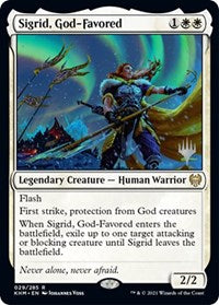 Sigrid, God-Favored (29) [Promo Pack: Kaldheim]