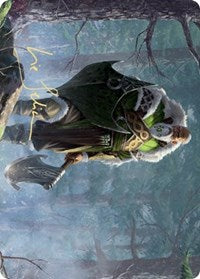 Fynn, the Fangbearer Art Card (Gold-Stamped Signature) (44) [Art Series: Kaldheim]