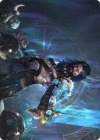 Halvar, God of Battle Art Card (2) [Art Series: Kaldheim]