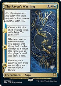 The Raven's Warning (227) [Promo Pack: Kaldheim]