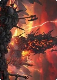 Immersturm Skullcairn Art Card (71) [Art Series: Kaldheim]