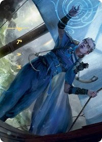 Inga Rune-Eyes Art Card (Gold-Stamped Signature) (16) [Art Series: Kaldheim]