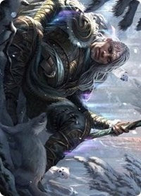 Jorn, God of Winter Art Card (47) [Art Series: Kaldheim]
