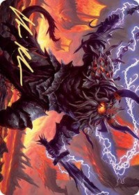 Kardur, Doomscourge Art Card (Gold-Stamped Signature) (57) [Art Series: Kaldheim]