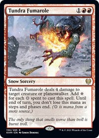 Tundra Fumarole (156) [Promo Pack: Kaldheim]