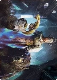 Kolvori, God of Kinship Art Card (48) [Art Series: Kaldheim]