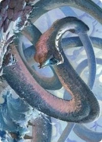 Koma, Cosmos Serpent Art Card (60/81) (60) [Art Series: Kaldheim]