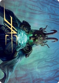 Masked Vandal Art Card (Gold-Stamped Signature) (49) [Art Series: Kaldheim]