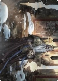 Narfi, Betrayer King Art Card (62) [Art Series: Kaldheim]