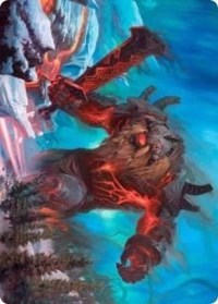 Quakebringer Art Card (37) [Art Series: Kaldheim]