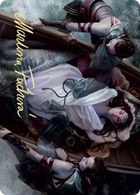 Return Upon the Tide Art Card (Gold-Stamped Signature) (26) [Art Series: Kaldheim]