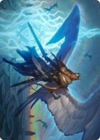 Righteous Valkyrie Art Card (6) [Art Series: Kaldheim]