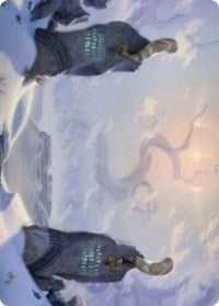 Snow-Covered Plains (74/81) Art Card (74) [Art Series: Kaldheim]