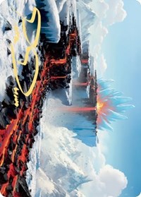 Surtland Frostpyre Art Card (Gold-Stamped Signature) (75) [Art Series: Kaldheim]