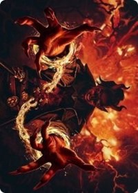 Tibalt's Trickery Art Card (38) [Art Series: Kaldheim]