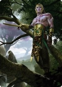 Tyvar Kell Art Card (53) [Art Series: Kaldheim]