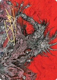 Varragoth, Bloodsky Sire Art Card (Gold-Stamped Signature) (78) [Art Series: Kaldheim]