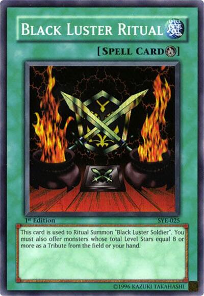 Black Luster Ritual (SYE-025) [Starter Deck: Yugi Evolution]
