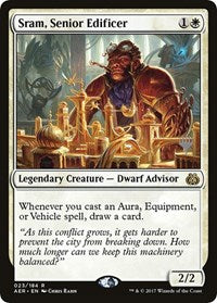 Sram, Senior Edificer (23) [Promo Pack: Kaldheim]