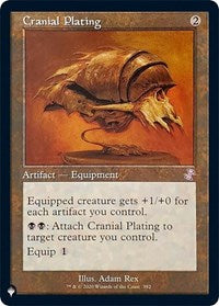 Cranial Plating (392/289) [The List Reprints]