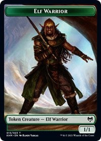 Elf Warrior // Bear Double-Sided Token (15 // 13) [Kaldheim]