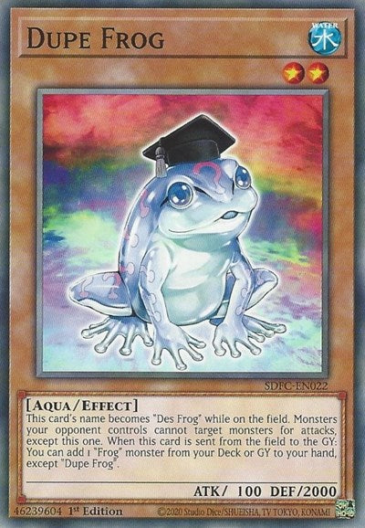 Dupe Frog (SDFC-EN022) [Structure Deck: Freezing Chains]